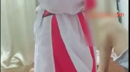 火爆网红女神鹿少女扮演紫霞仙子从天而降被勐男发现被迫啪啪,说：我和至尊宝干过,使劲操我,受不了了! 封面
