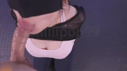 内射可爱亚洲后环适合锻炼紧身裤-Loli 封面
