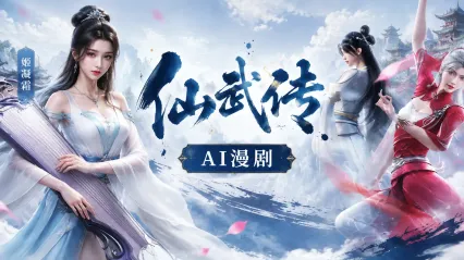 姬霜仙 武传国漫AI漫剧新作 清纯仙侠秒变淫荡 反差感直接爆棚太绝了 封面