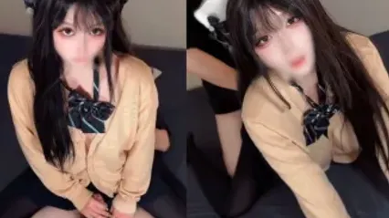 萝莉福利姬 鸡教练 真空JK小毛衣加上厚黑连裤袜 骑乘边上下套弄鸡巴 被后入粗暴撞击体外射精 封面