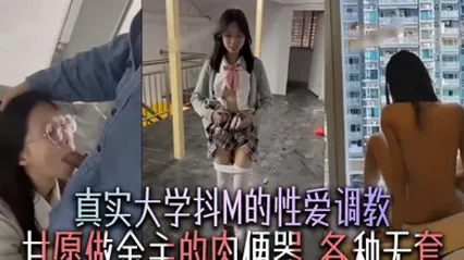 真实大学抖M的性爱调教，甘愿做金主的肉便器，各种无套 全集 封面