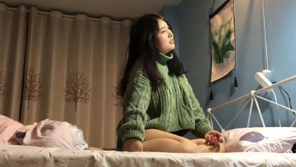 湖南工业职业技术学院金融管理专业大二美女 勾引好闺蜜男友被无套暴插内射 封面