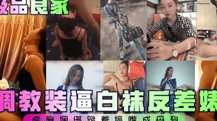 极品良家调教装逼白袜反差婊虐胸捆绑跪着操嘴成母狗 全集 封面