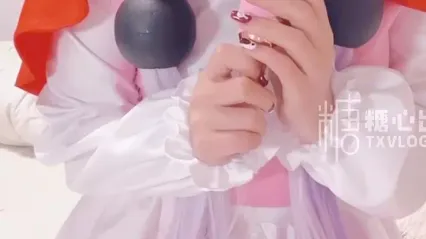 超萌极品可爱网红美少女小晗喵龙女仆的COS康纳 双穴轮插 粉嫩欲滴 超可爱的小美女 封面