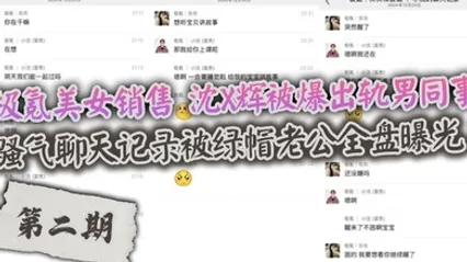 极氪美女销售 沈X辉被爆出轨男同事，骚气聊天记录被绿帽老公全盘曝光！ 全集 封面