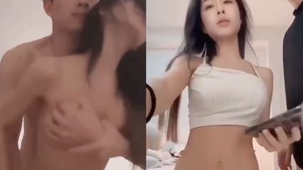 性冷感女友 一开始还不给拍摄，被鸡巴后入狂顶持续抽插后呻吟娇喘屈服了 封面