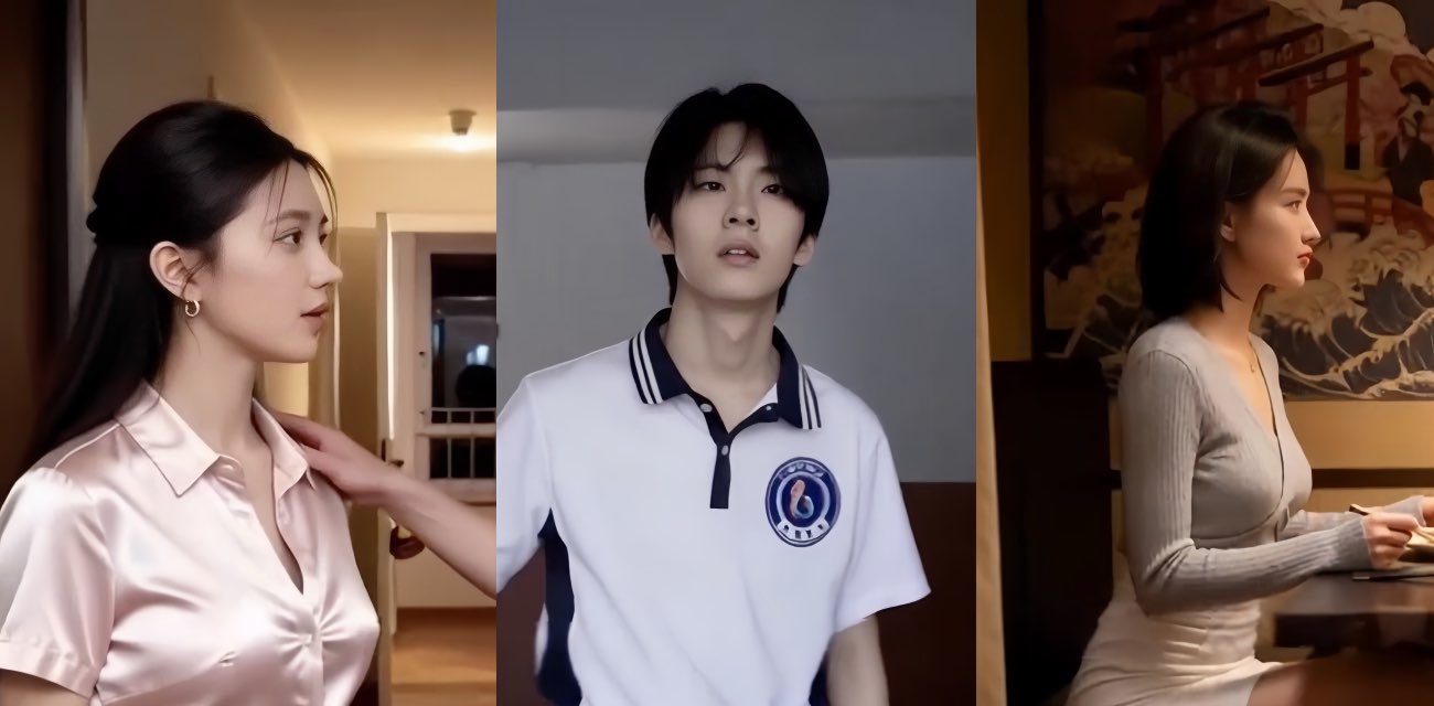 少年阿宾两部曲 男主阿宾成长之路的艳遇 清纯学姐 美艳房东 通通全被收入囊中 AI短剧