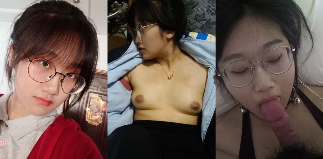 清纯眼镜学生妹被前男友曝光口交调教视频 分手见人品可惜终究还是错付了!