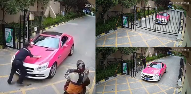 【黑料观察】山东奔驰女车主, 挡道就撞你!后续:寻衅滋事、已被刑拘!