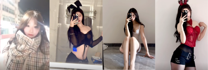 抖音 叶子姐姐 微密圈28万粉丝的卖逼骚鸡网红,真实付费资源合集!