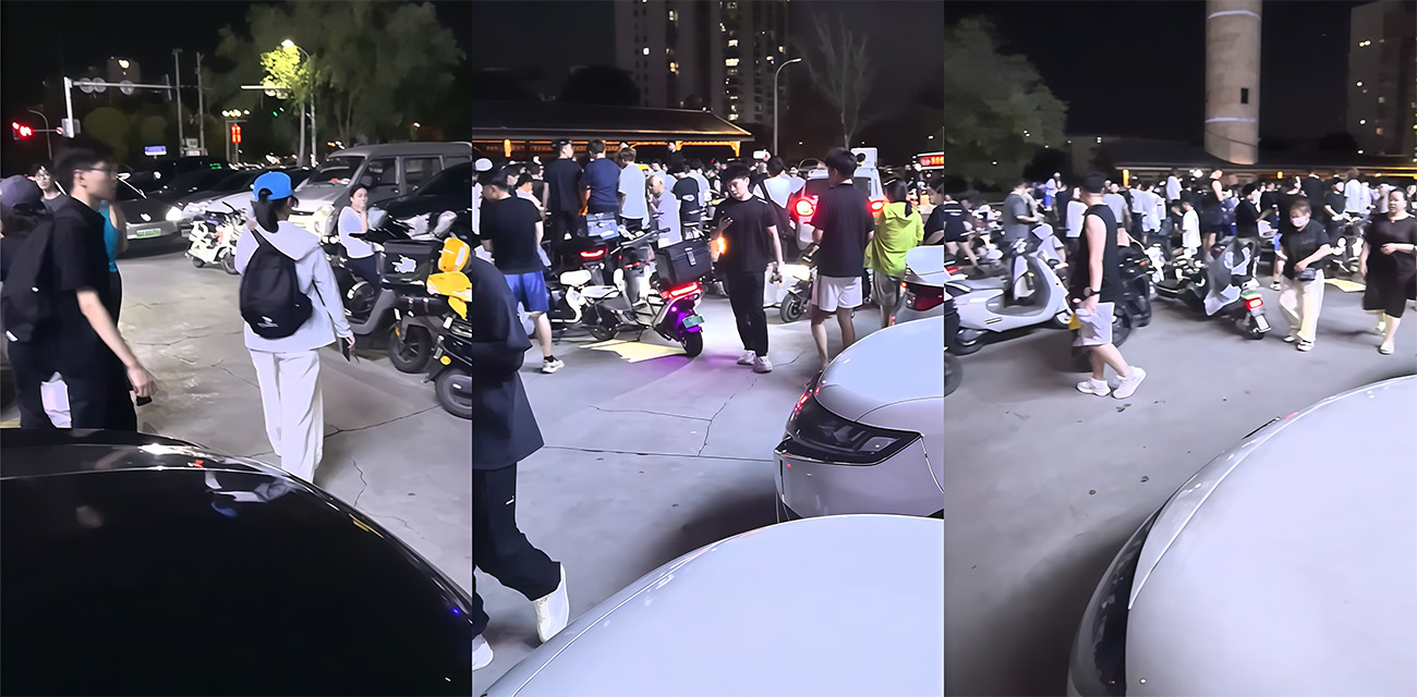 临沭街头原配当街对峙小三 现场大批吃瓜群众围观 现场画面视频曝光