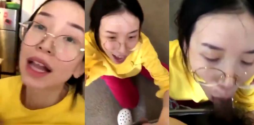 【戏精上身】眼镜妹极致闷骚,发挥的淋漓尽致!自编自导上剧情~