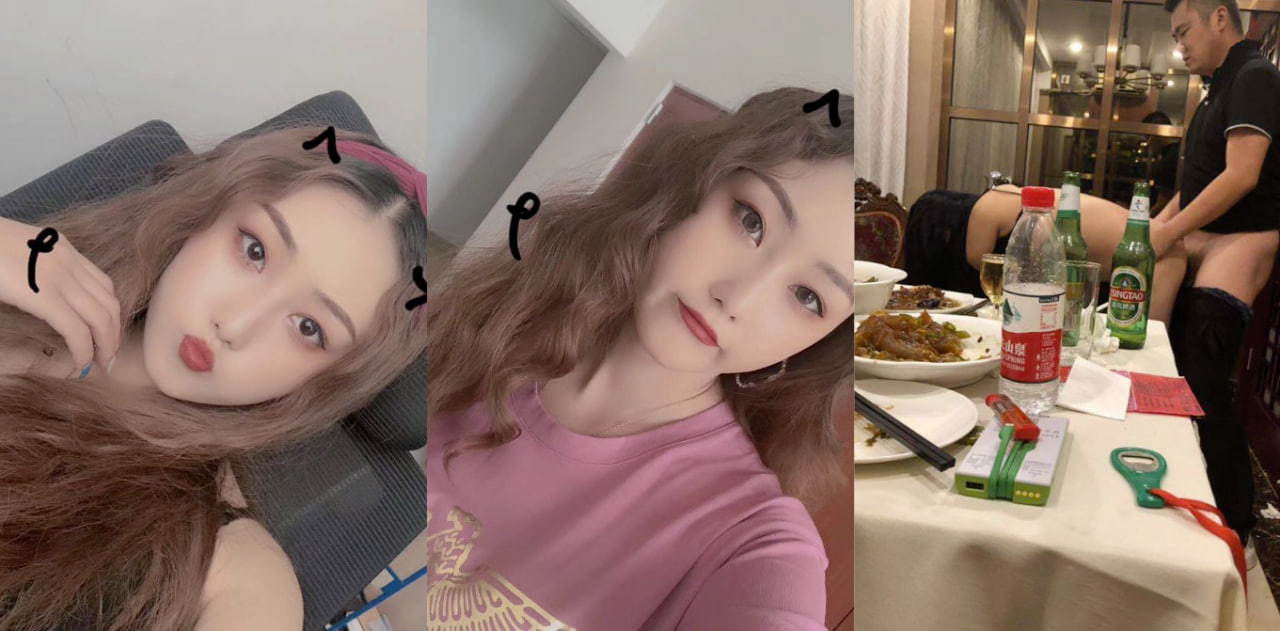 反差婊性欲这么强大吗?!吃着饭当场就先来一炮爽一下!
