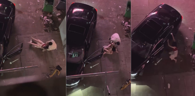 迈腾男友被女友绿帽出轨 前脚出门女友即刻带领他人回家睡觉 可惜纸包不住火被男友抓到现行!