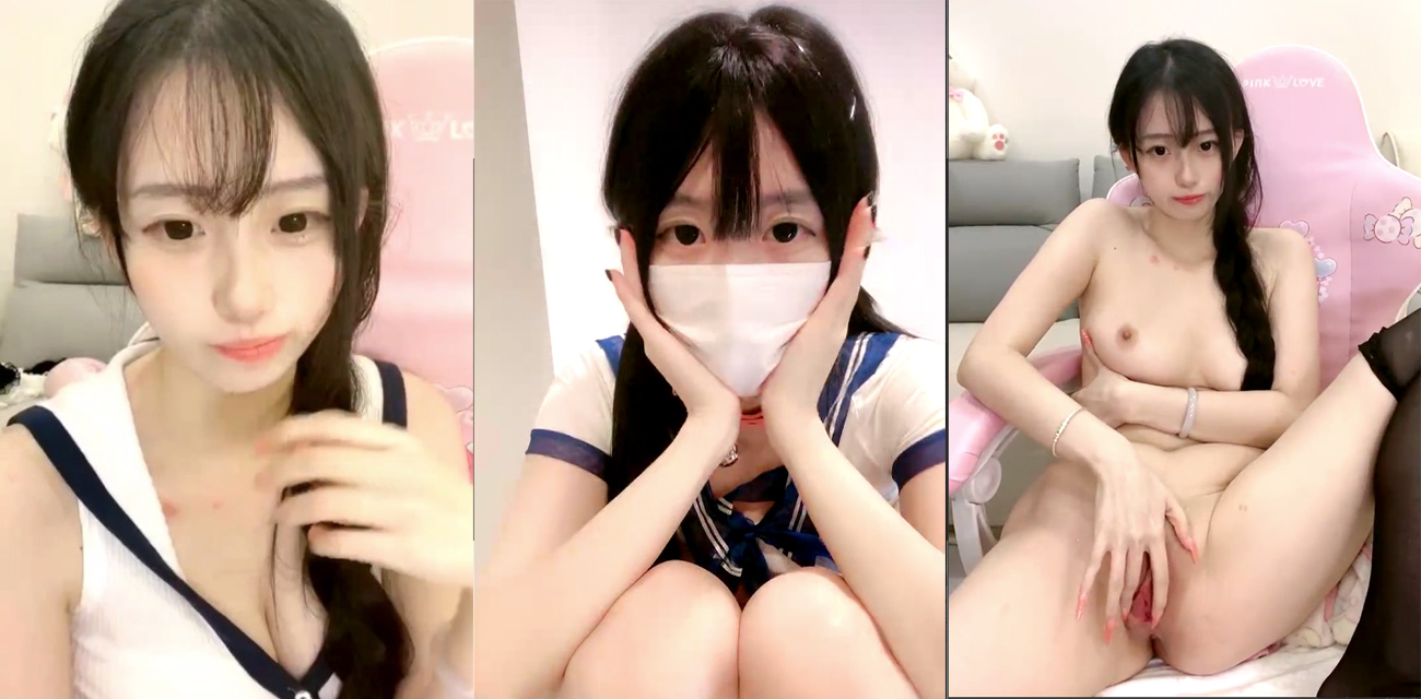 超级可爱的纯欲风学生妹 下海陪着大哥们直播 这无毛白虎也太粉嫩了吧!