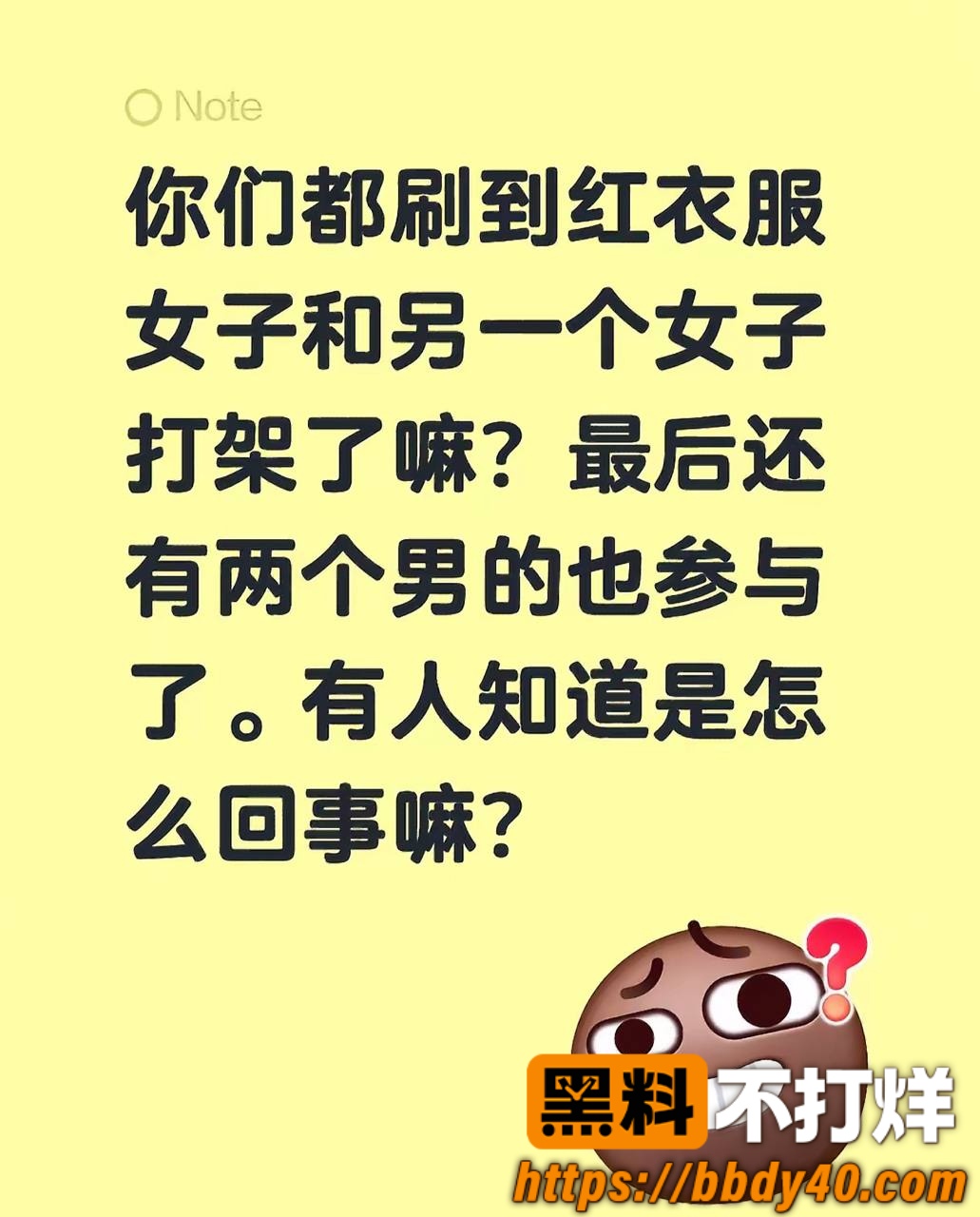 红色上衣女子打架 7