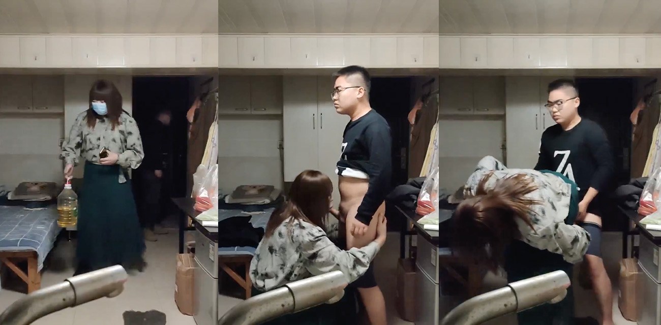红姐事件之提油哥 男子携半桶油上门只为跟红姐亲密互动