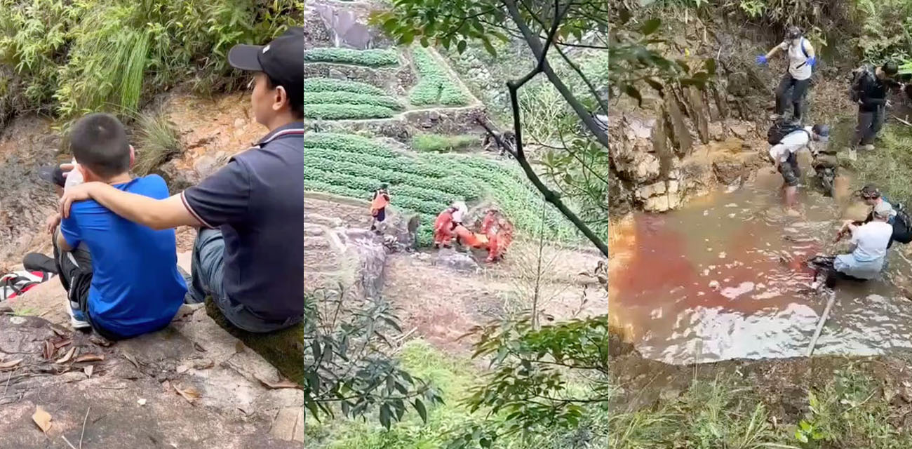厦门集美登山队出事!登山活动37岁女队员坠崖身亡 现场视频惨烈慎点