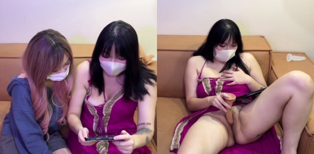 推特女网黄 12baegirl 挑战禁欲测试 看片时看看谁先忍不住想要抽插