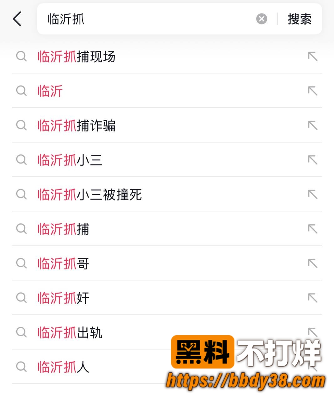 临沂临沭街头抓小三10