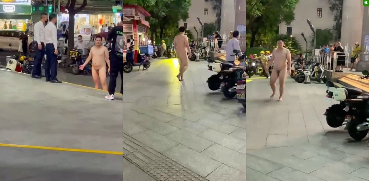 8月11广州太原等地相继发生裸男上街事件!