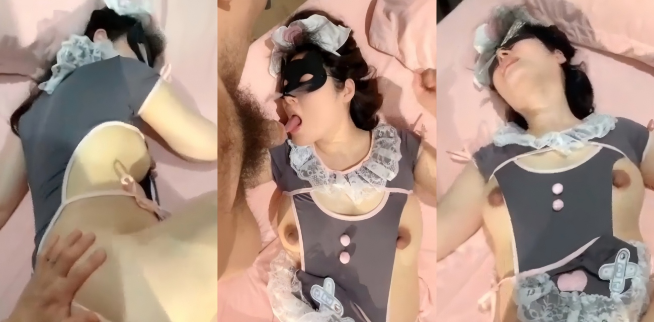 怀孕的嫂子穿女仆装翘屁股 让小叔子舔屁眼喷水 无套侧入中出 浪叫爽死了