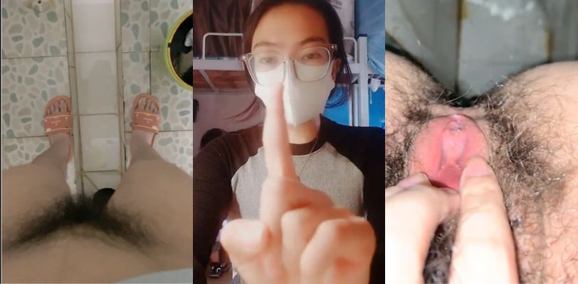 【周导的夏天】真实女大学生宿舍偷偷直播,背着室友自慰的感觉太刺激了!(五合一)
