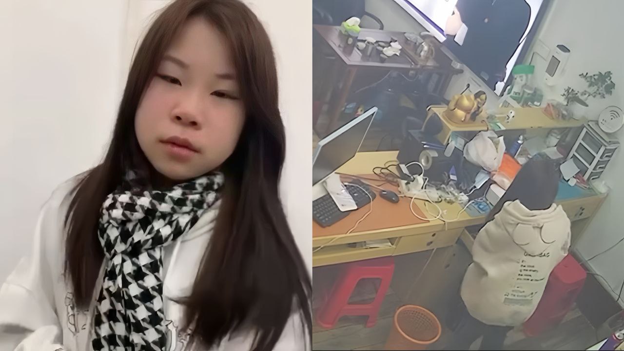 广东兴宁一精神小伙指使16岁小女孩进店撬锁偷手机被抓!精神小伙这么大魅力吗?!