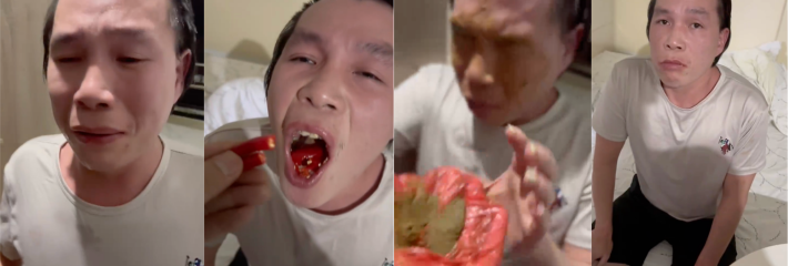 广东某地猥琐男子偷拍女生上厕所被抓 对其进行凌辱并录制视频 真是可惜了!
