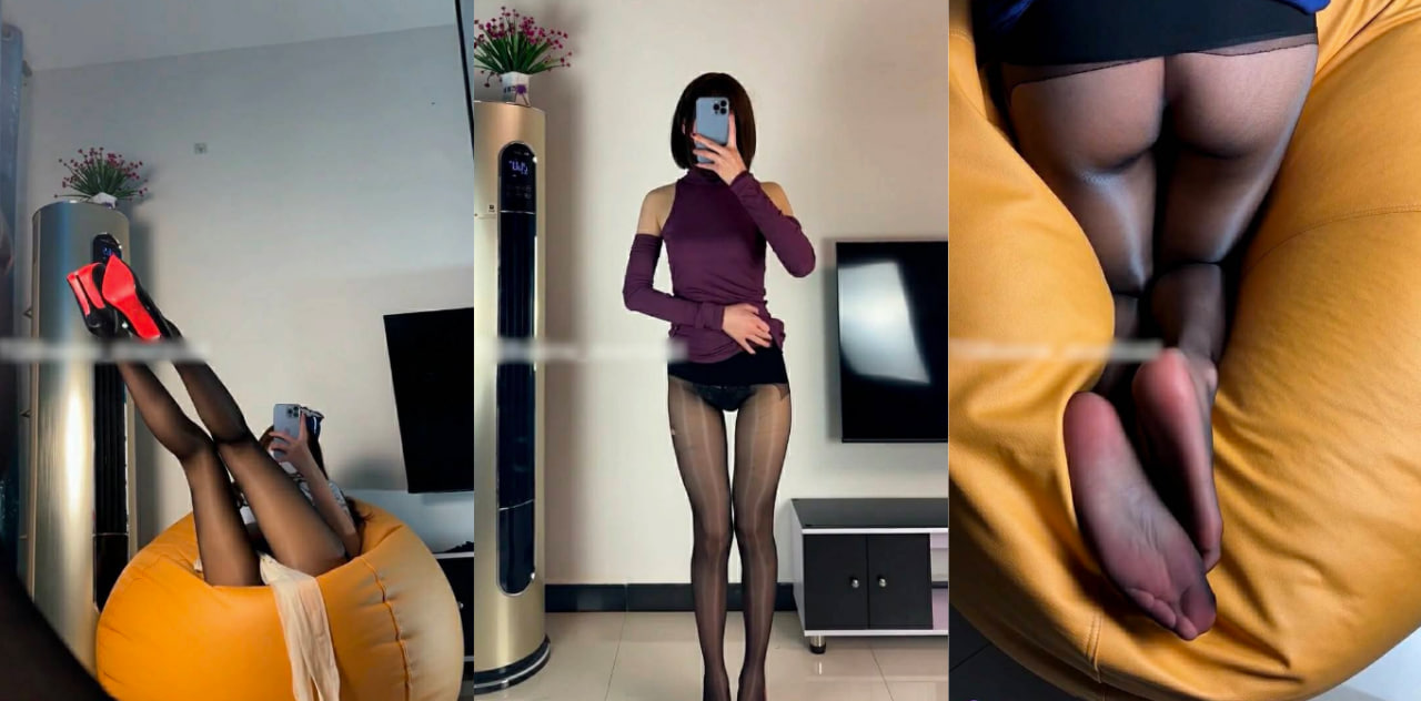 抖音/微密圈旋转陀螺之 白龙猫女 流出超大微密圈福利!黑白丝袜拿捏广大狼友的内心!