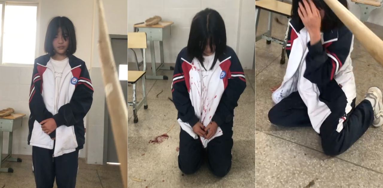 网传云南玉溪霸凌事件!打人者下手狠毒无下限!