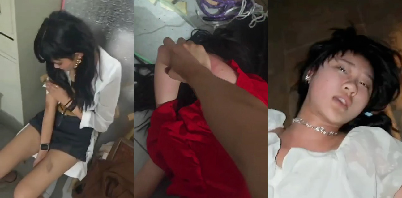 真实家暴实录 禽兽丈夫暴打妻子视频曝光 下手狠到昏死都不停!