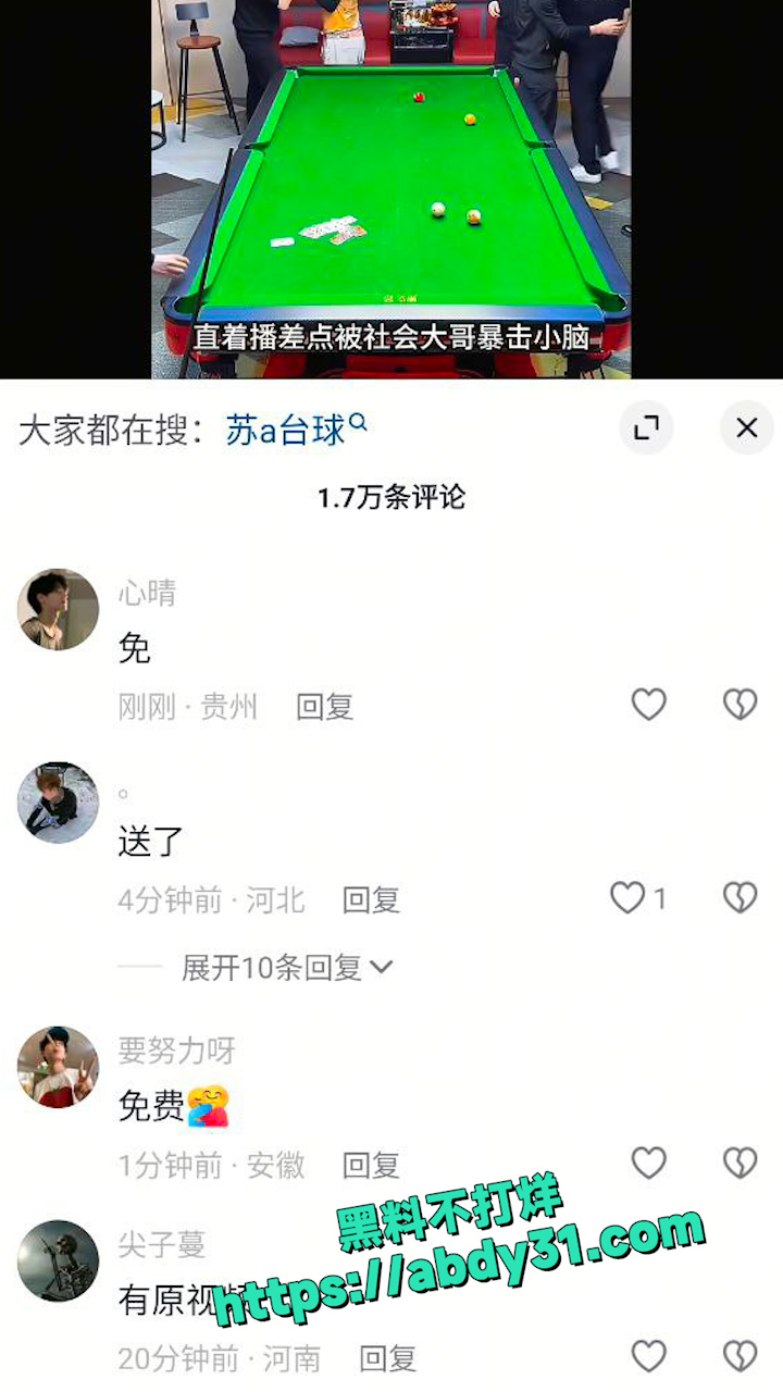 苏a台球直播被宋野打 5