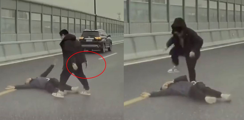 杭州宾利车主持刀殴打宝马车主事件!现场视频传出!犯罪嫌疑人已被公安机关抓获!