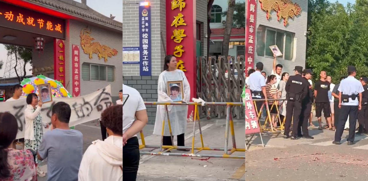河南辉县孟庄中学15岁女学生 军训时倒地无人送往医院救治身亡!校方居然当着家人的面说是小孩自己睡死了