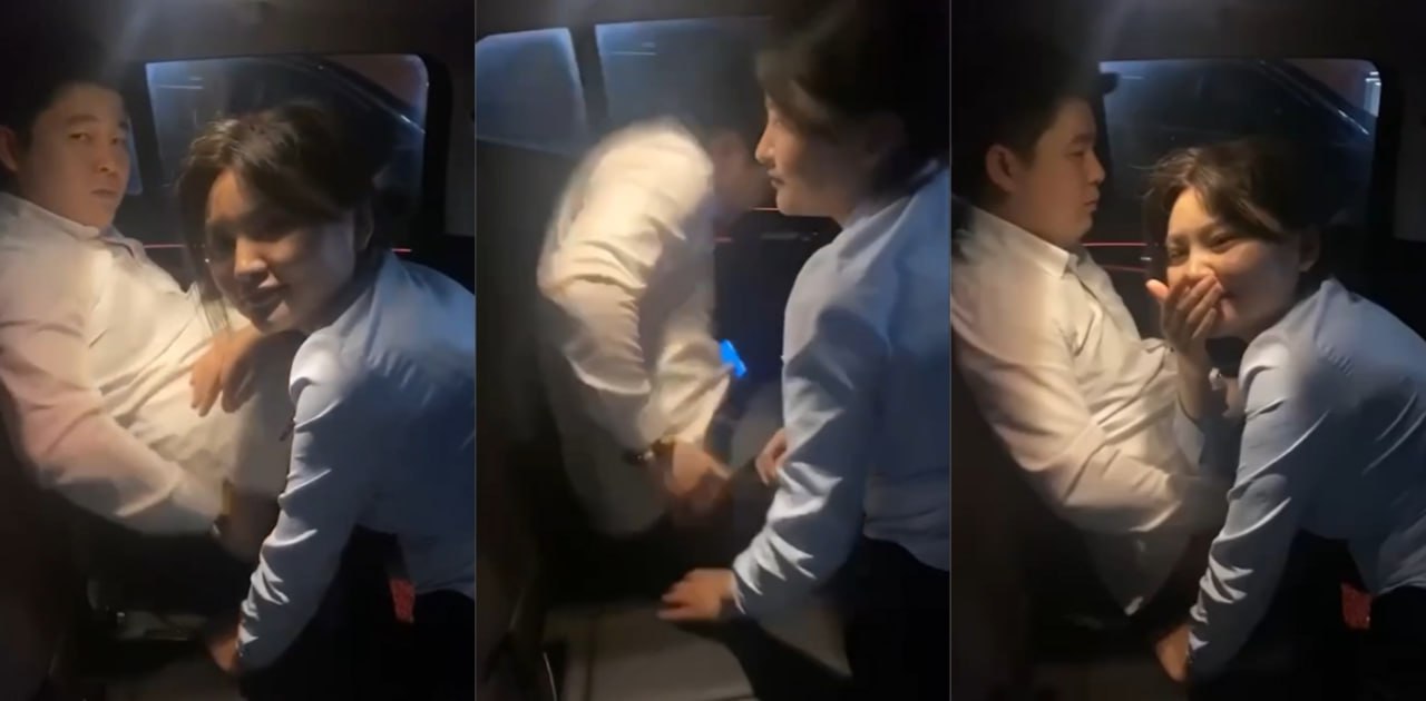 知舟金服 周传龙 车震出轨当场被抓 声称烟头掉裤裆里 女同事只是帮忙灭烟头 太逆天了!