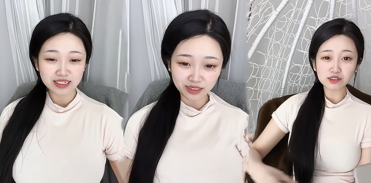 B站主播温碧桃舰长二台福利放出 正经的表面下 其实下面已经湿的不行了