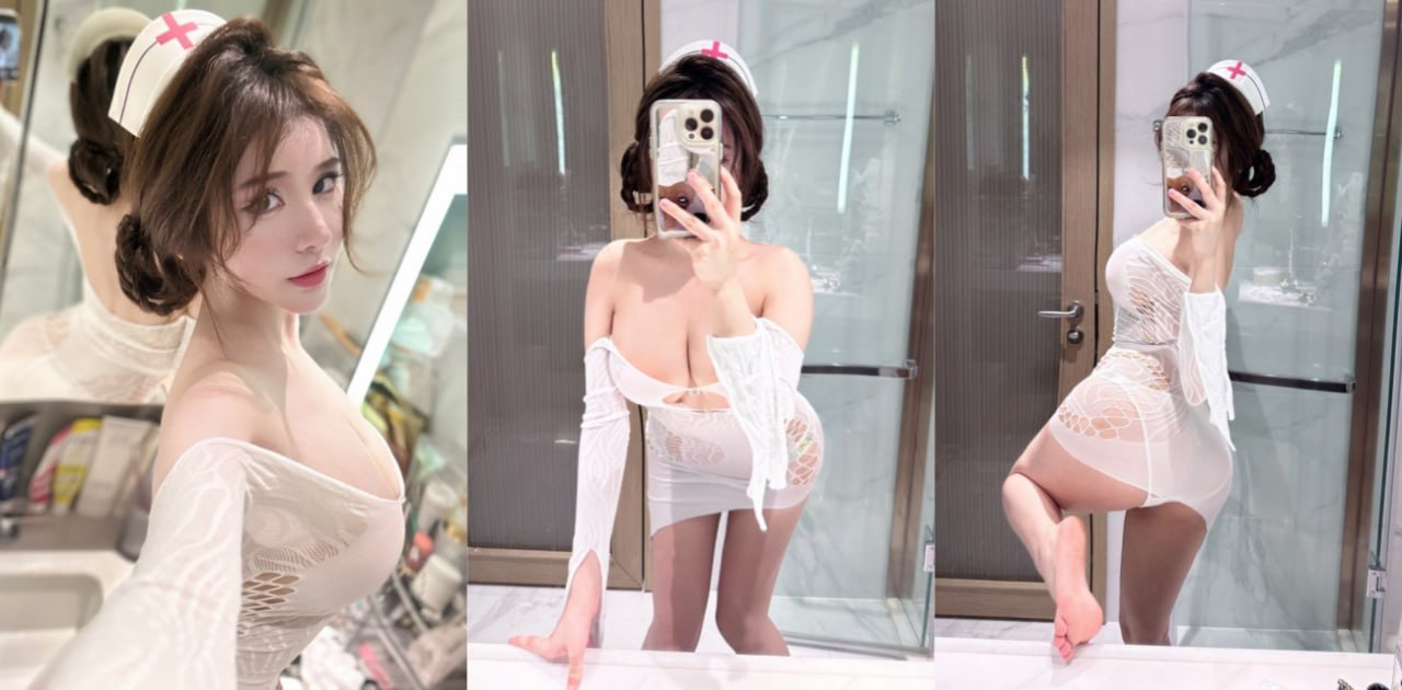 御姐风巨乳女神 奔跑的晶螺儿 上演情趣护士装大秀 两颗大奶的诱惑力简直太顶了!