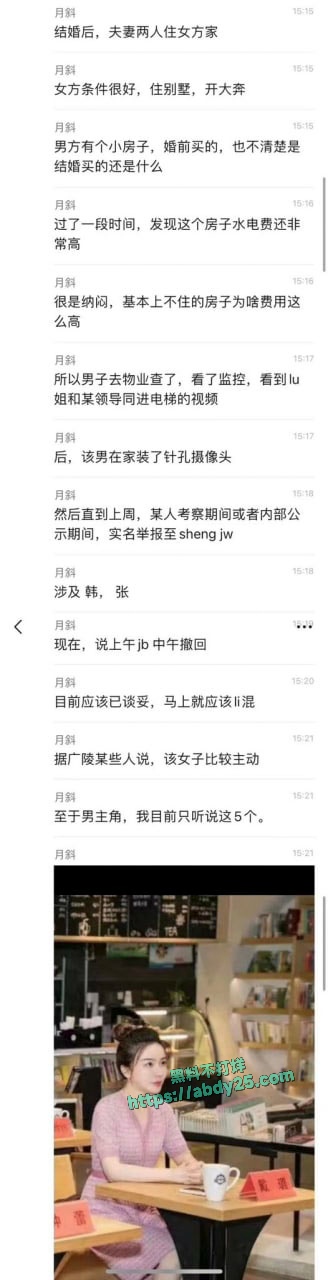 江苏宝应县检察院戴璐私生活混乱 3