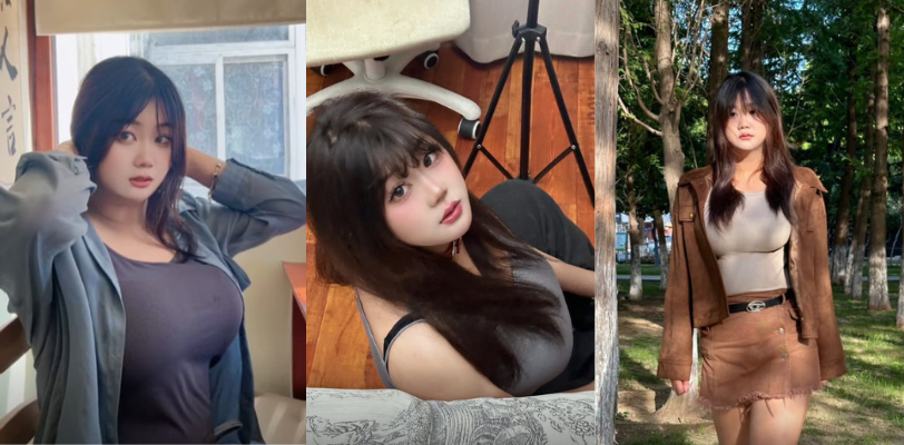抖音 脸红小狗 爆乳坦克私下收费裸聊视频流出!冬天就该谈这样的女友!