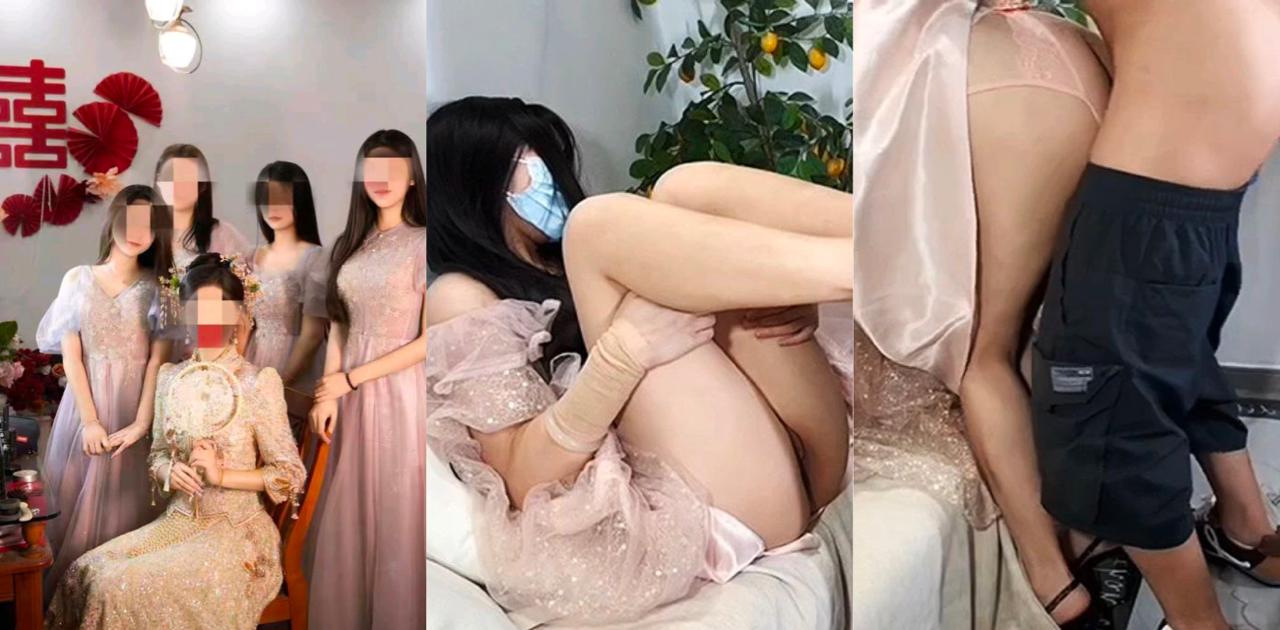 婚礼现场兽欲大发 奶气草莓粉嫩小嘴塞满巨根爆浆口射 伴娘凌乱娇喘求饶