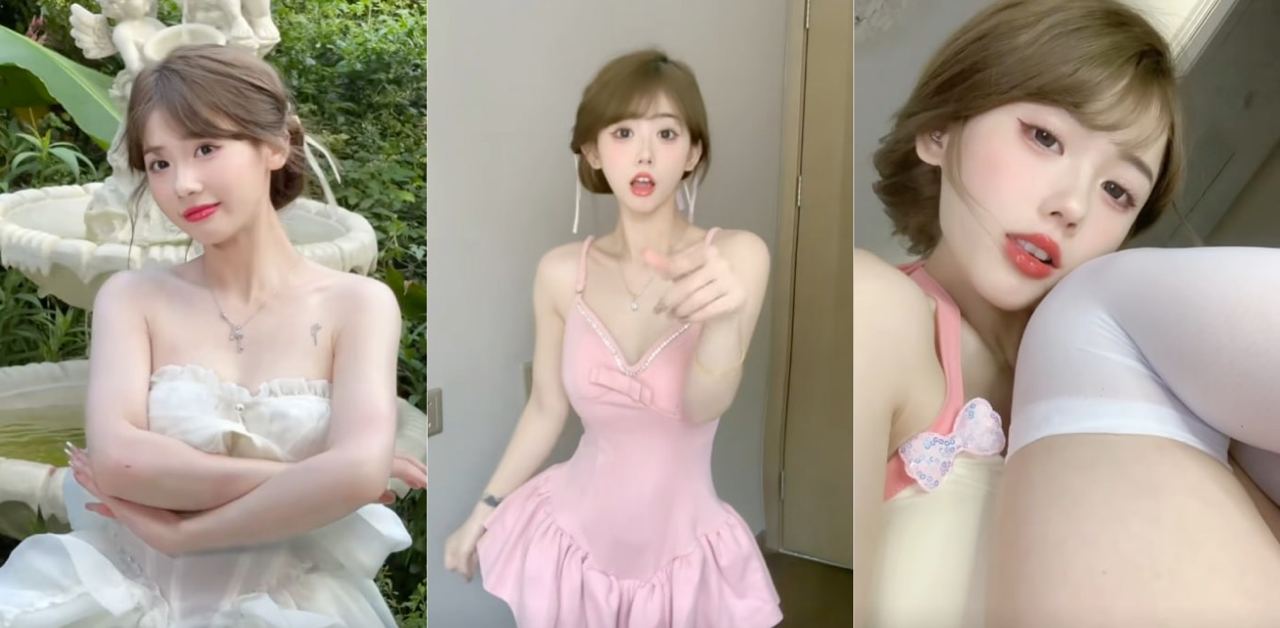 绝版网红资源,抖音百万粉丝「钟灵fairy」露脸视频已实锤!