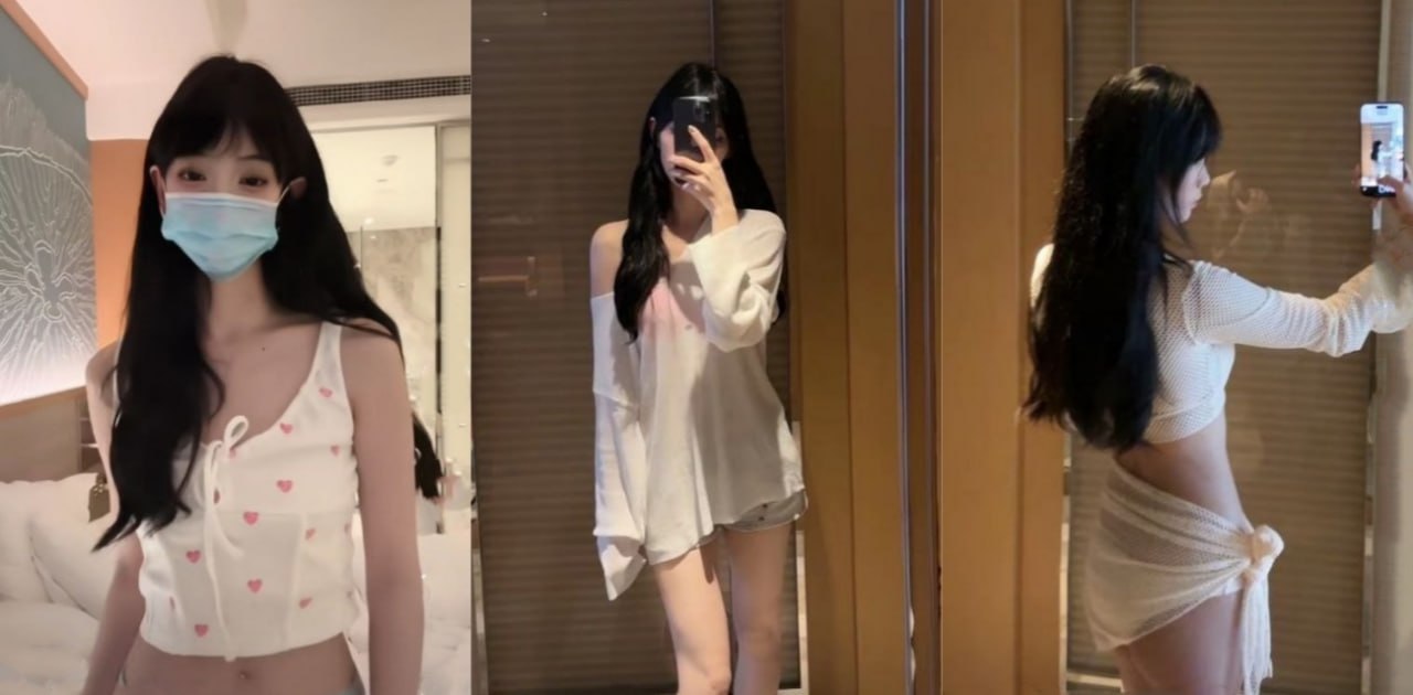 抖音清纯小网红 香菜丸子 也没顶住金钱的诱惑 给榜一大哥私拍福利泄露流出!