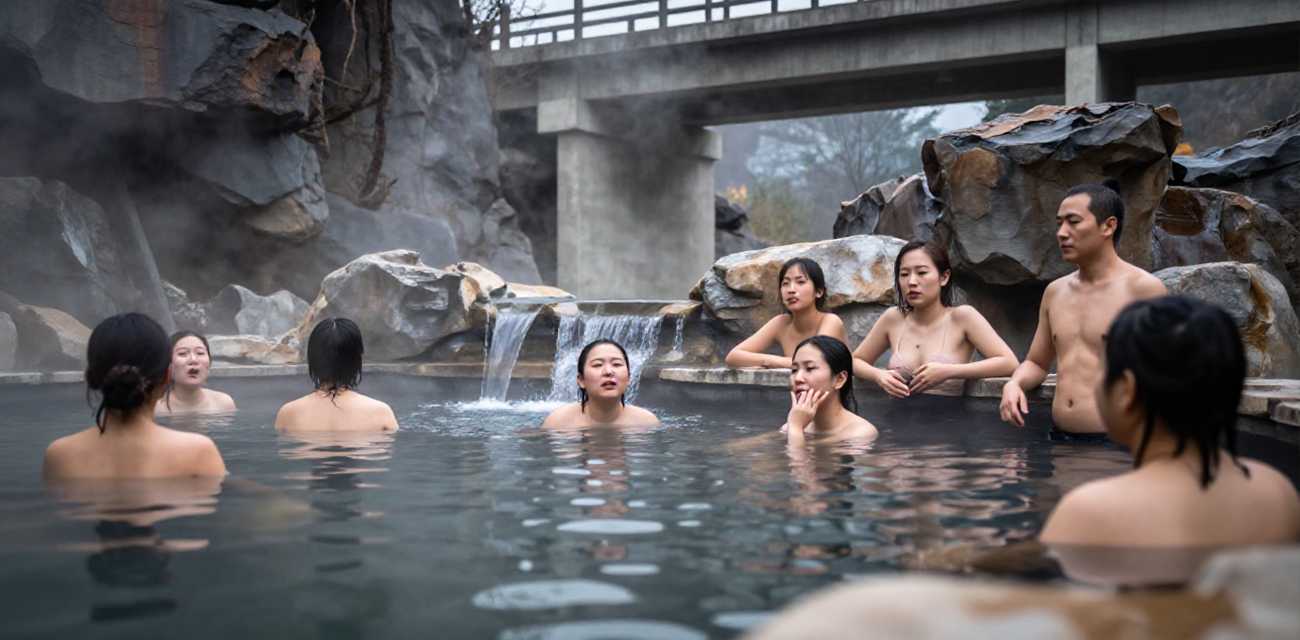 福利姬姐妹花最新整活 双女夜晚泳池全裸 男女混浴别样露出 风情拉满