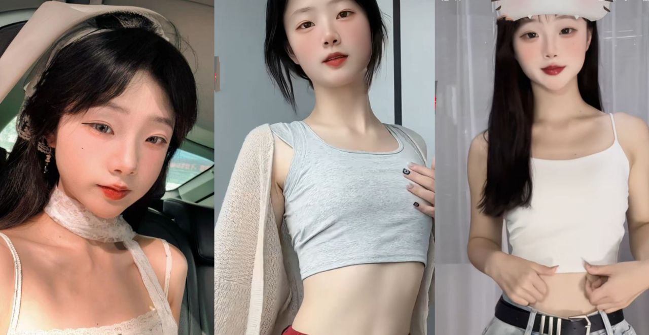 快手高颜值极品网红 海后星 本名 王文敏早年自拍不雅视频泄密 性欲极强喜欢被按在墙上后入!