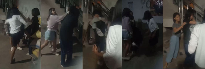 成都七中霸凌事件2,伙同几个伙伴在楼梯飞踢少女!超级坏呀!
