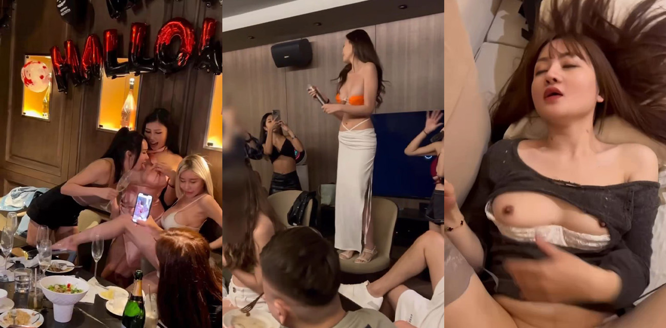 上海顶级会所名媛盛宴泄密 下贱表演博金主眼球 酒店啪啪叫声震耳欲聋