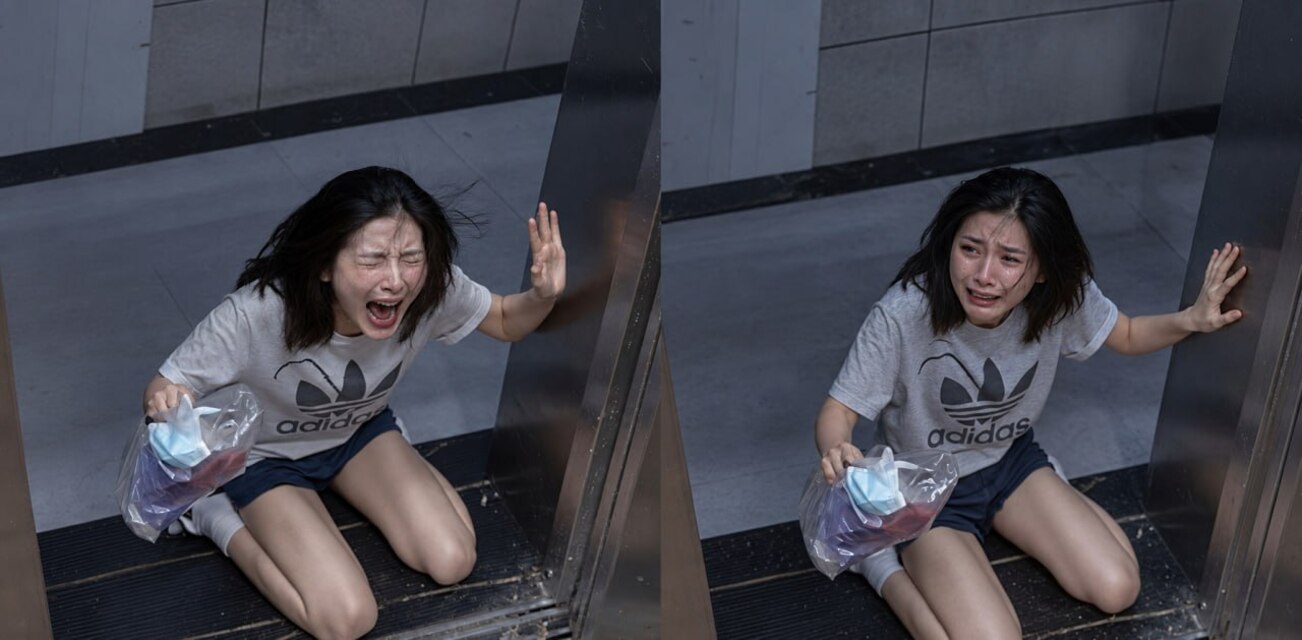 抖音网红六六电梯冲突母子围殴女子 女子提垃圾催促男孩引发扭打 难怪这么嚣张原来是个网红