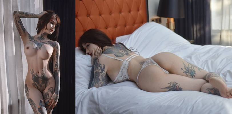 推特 龙猫夫妇 颜值巅峰白富美推特网红最新私拍流出!霸气刺青在她身上熠熠生辉甚是迷人!