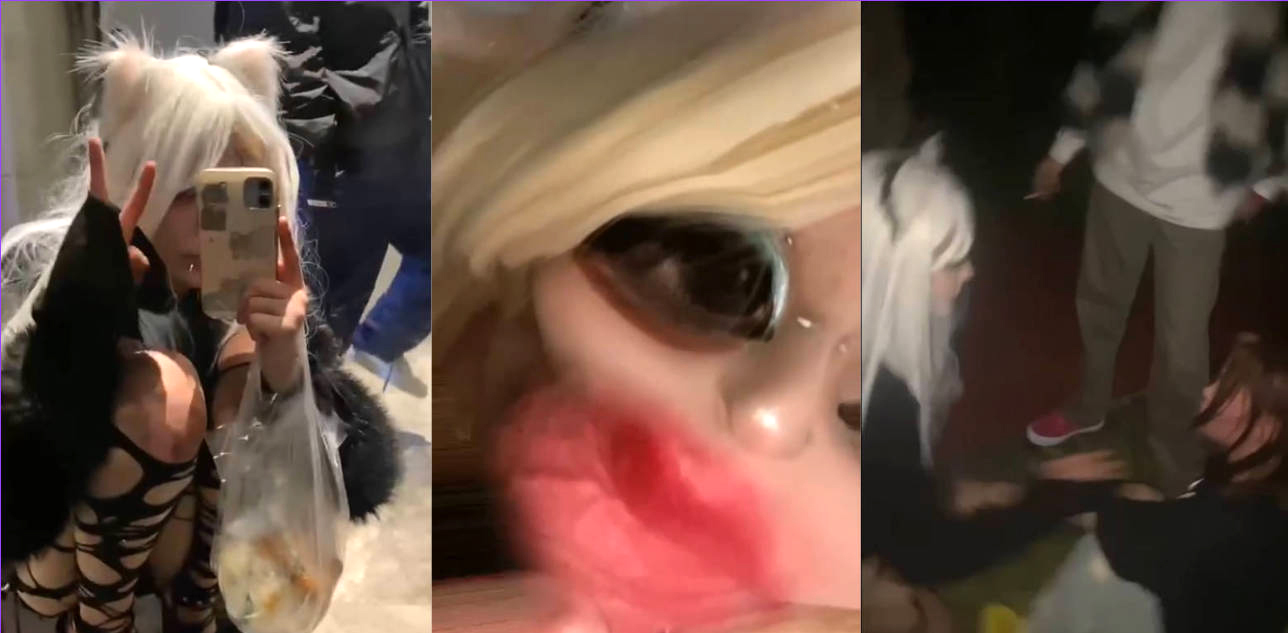 抖音Dlaaa 成都rap女 霸凌曾经好友!附上像鬼一样得吃鸡视频!